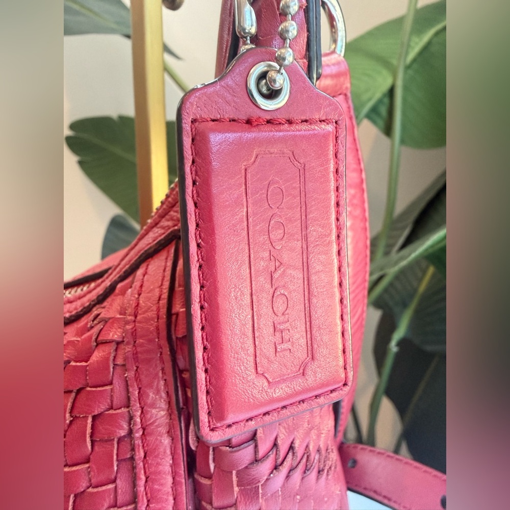 Coach ‘Kristin Woven Leather Hobo’ - Picture 12 of 13